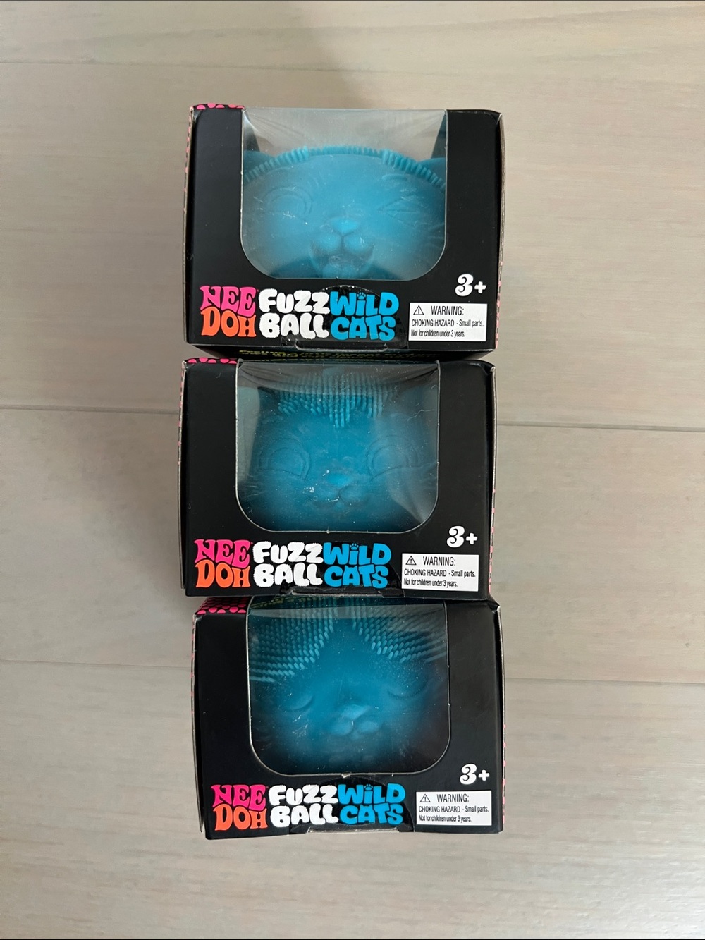 NeeDoh Fuzz Ball Wild Cats - BLUE - Random Style - NIB! - Picture 2 of 5